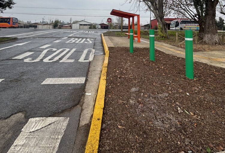 Obras viales y peatonales de Urbano Proyectos para estación de servicio alcanzan su recepción final municipal en Nancagua