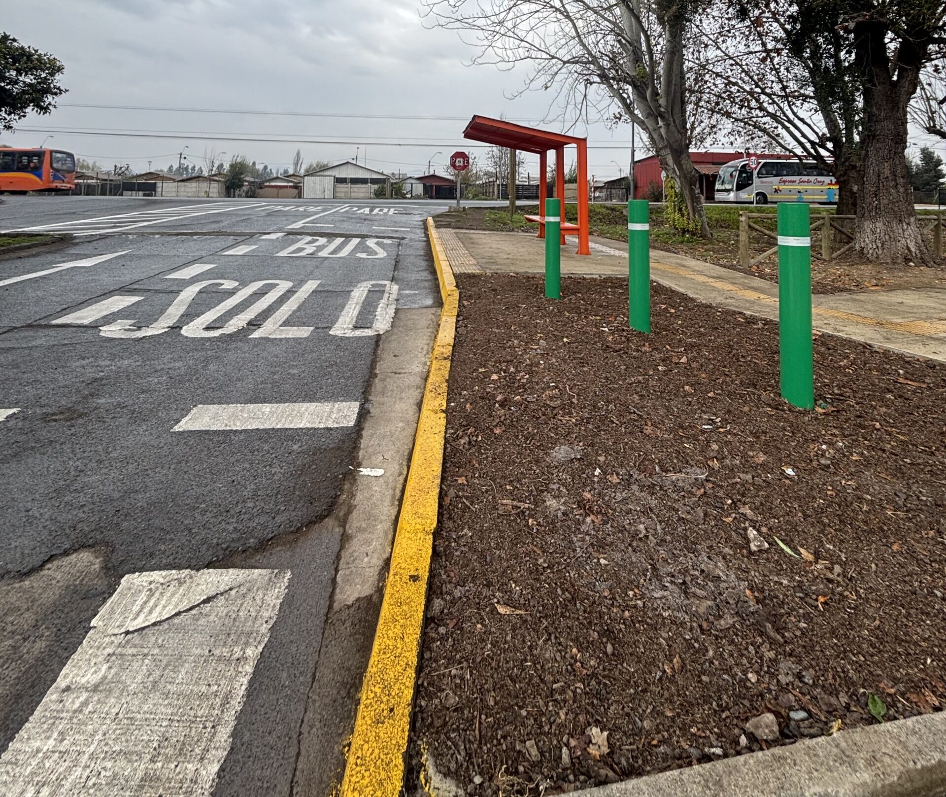 Obras viales y peatonales de Urbano Proyectos para estación de servicio alcanzan su recepción final municipal en Nancagua