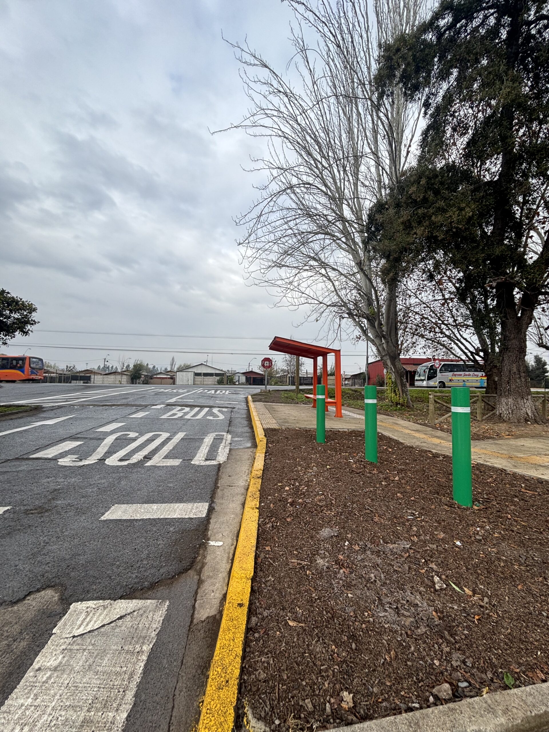 Obras viales y peatonales de Urbano Proyectos para estación de servicio alcanzan su recepción final municipal en Nancagua